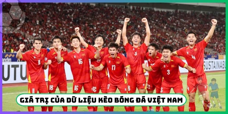 Giá trị của dữ liệu kèo bóng đá Việt Nam