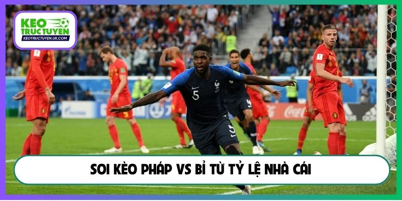 Soi kèo Pháp vs Bỉ từ tỷ lệ nhà cái
