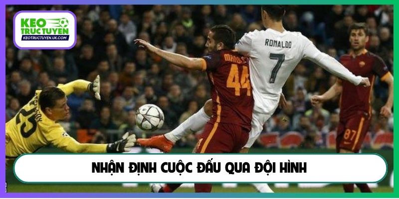 Nhận định cuộc đấu qua đội hình